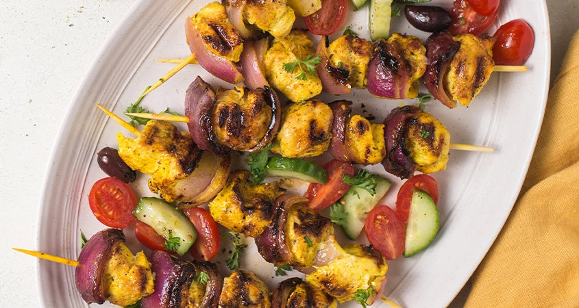 CHICKEN SOUVLAKI KEBABS