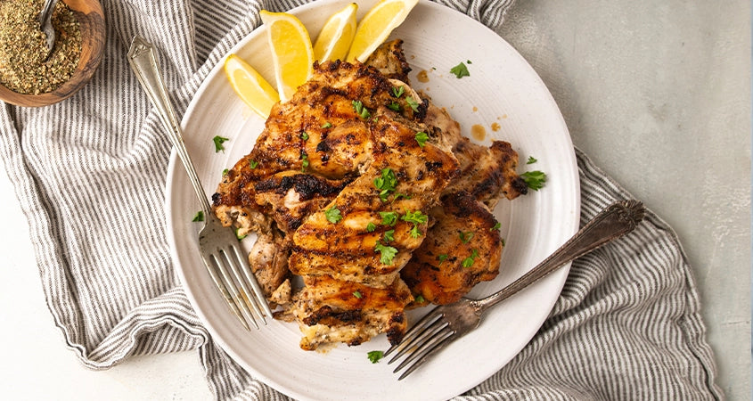 GREEK MARINATED CHICKEN – Balanced Bites Wholesome Foods
