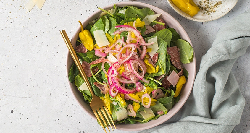 10-Minute Italian Chopped Salad - Easy and Healthy - Pinch Me Good