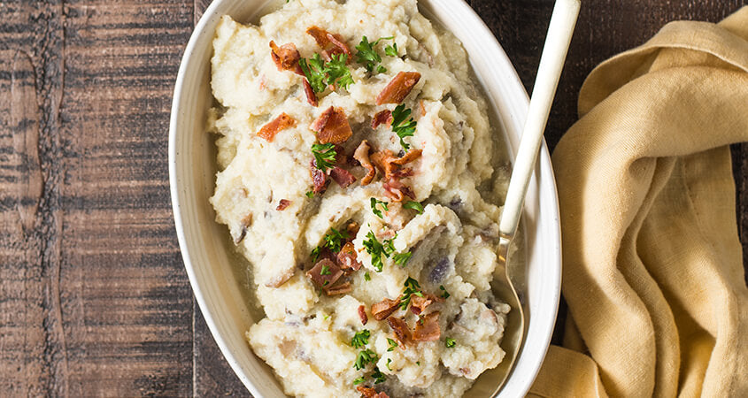 LOADED CAULIFLOWER MASH