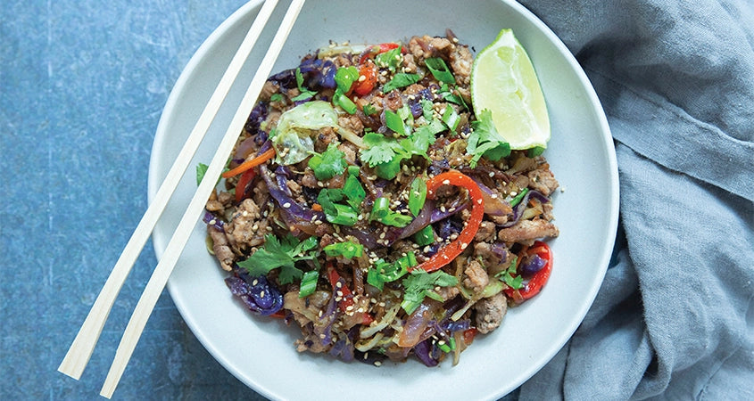 SUPER GARLIC STIR-FRY BOWL