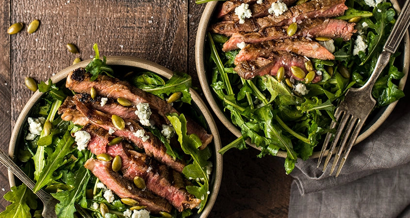 Steak salad clearance marinade