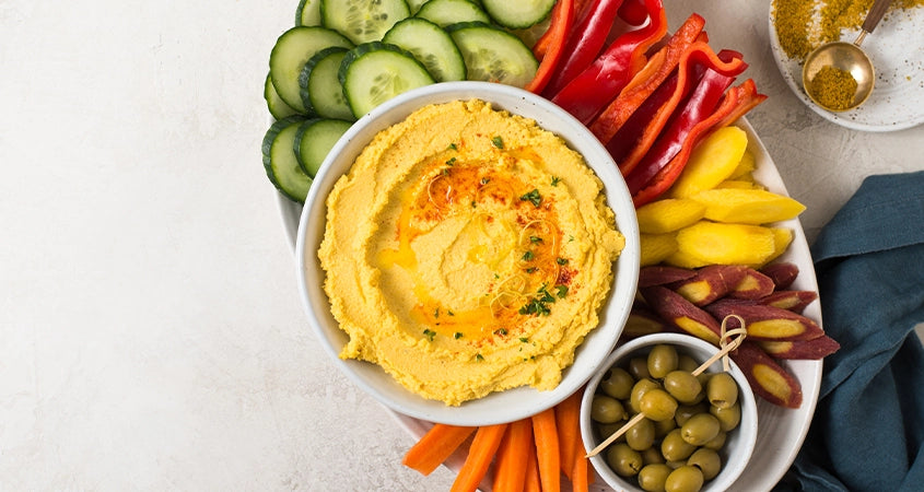 CREAMY CAULIFLOWER HUMMUS