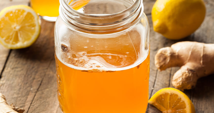 HOME-BREWED KOMBUCHA