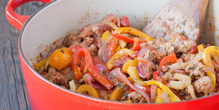 ITALIAN SAUSAGE & PEPPERS