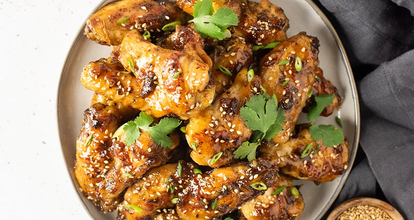 STICKY SWEET & SOUR CHICKEN WINGS
