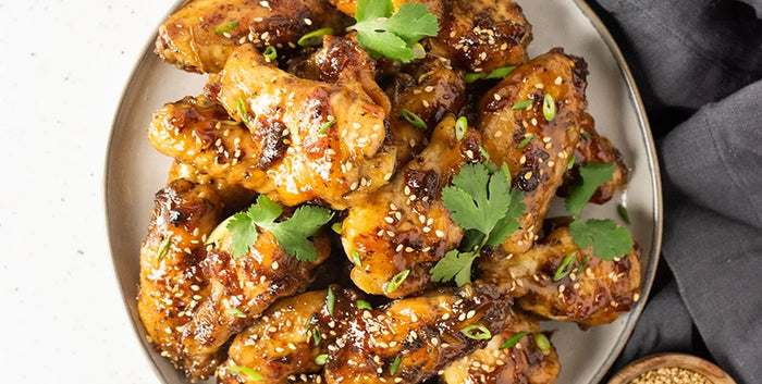 STICKY SWEET & SOUR CHICKEN WINGS