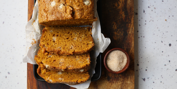 PUMPKIN BREAD WITH CHOCOLATE CHIPS